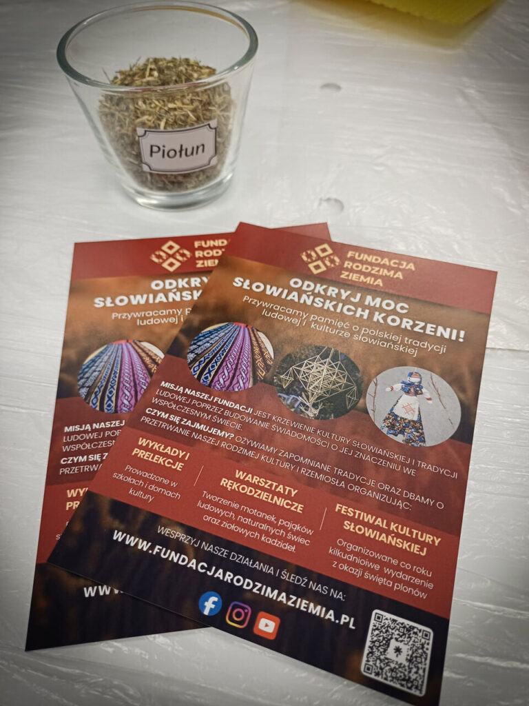 ulotka Fundacji Rodzima Ziemia